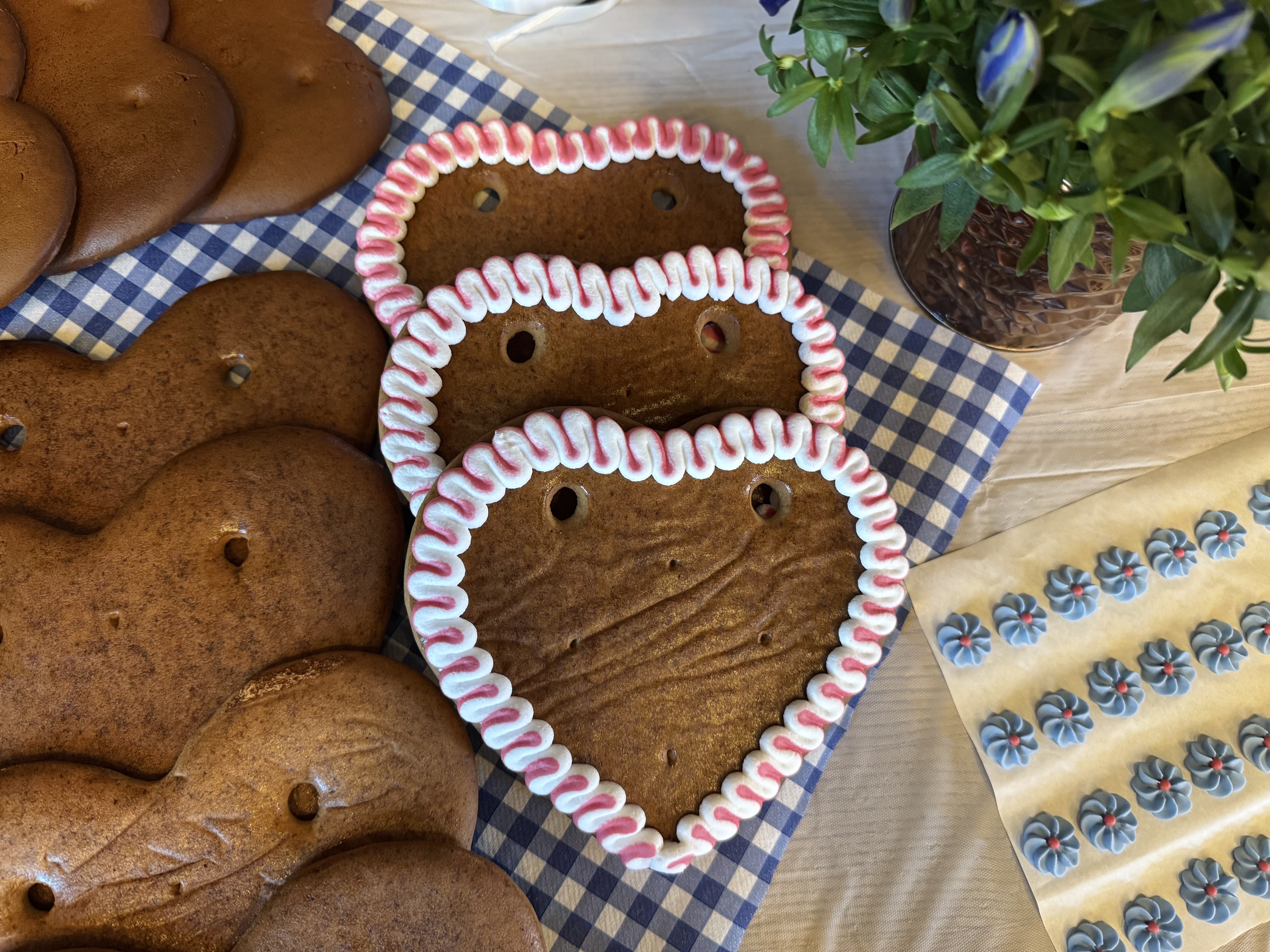 Lebkuchenherzen Kurs in München: Oktoberfest-Flair