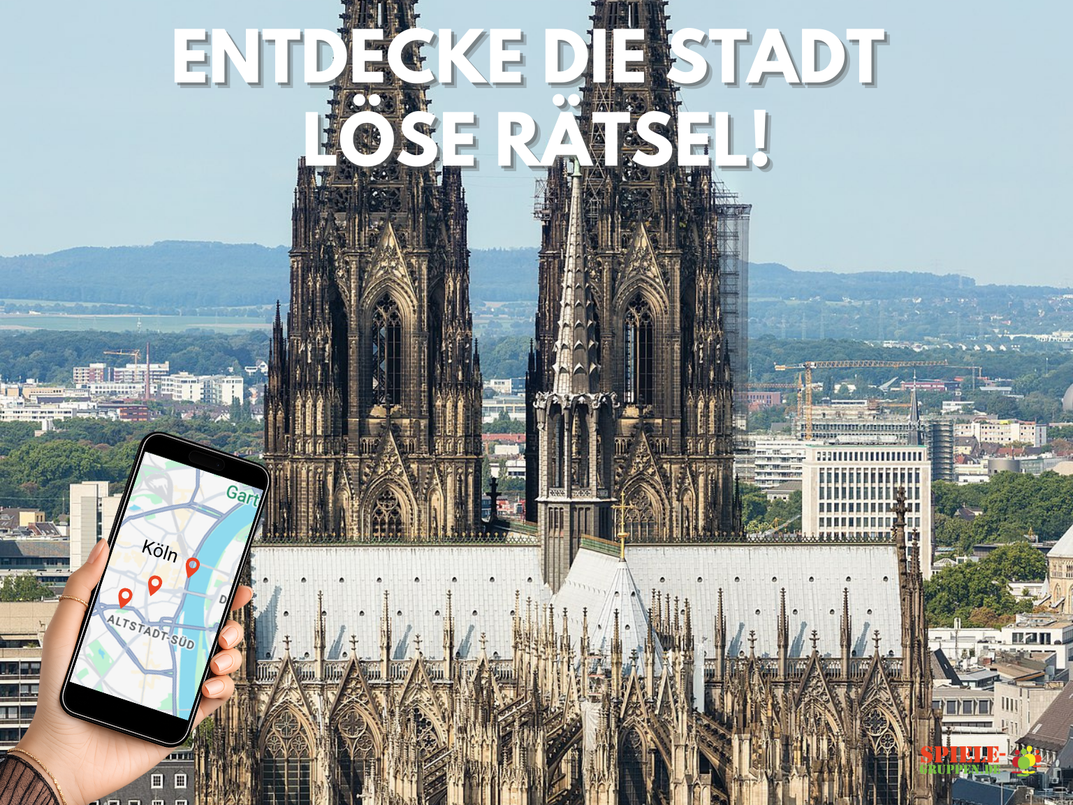 Escape the City in Köln: Rätselhafte Stadtführung
