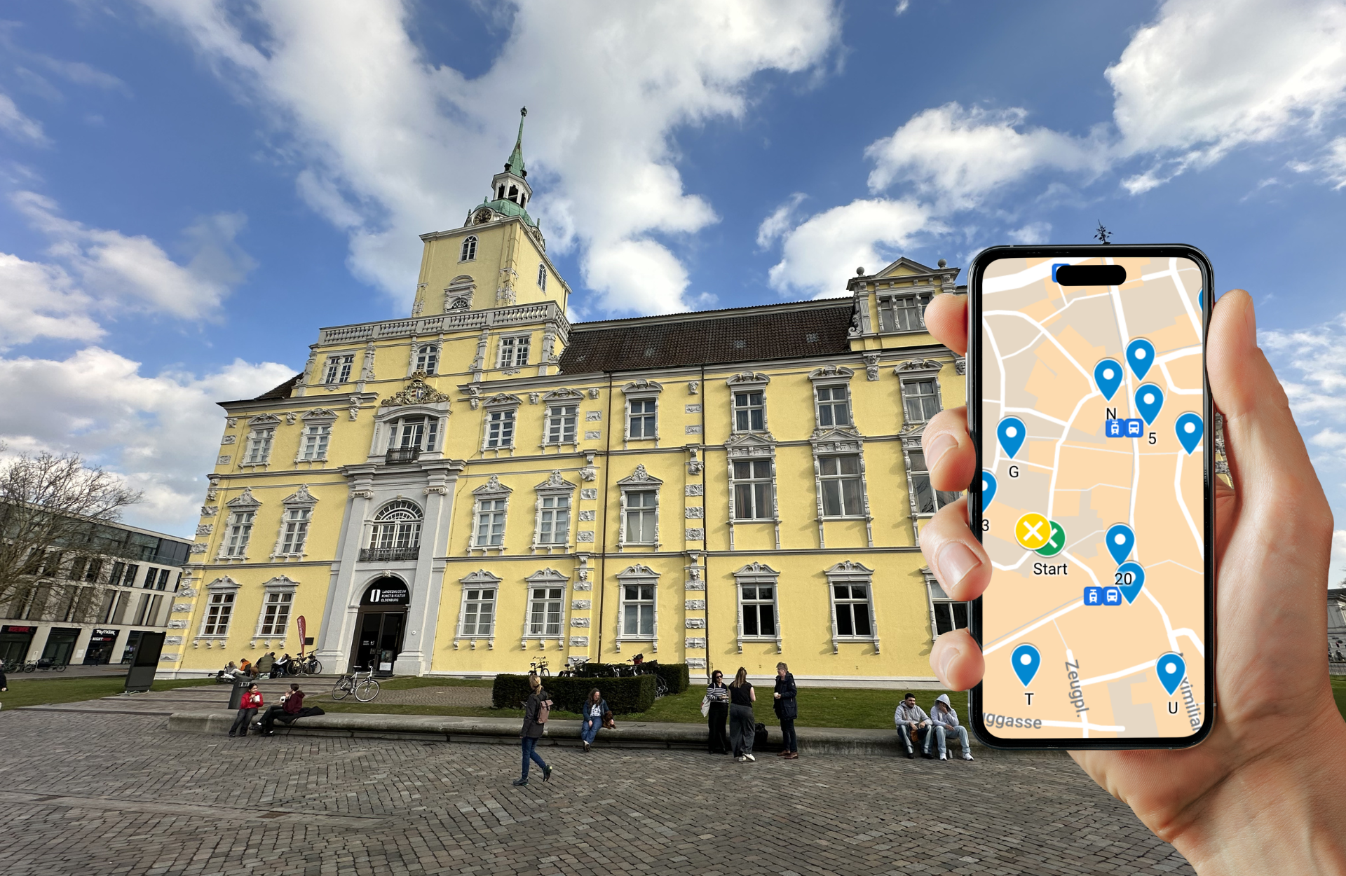 Stadtrallye Oldenburg - entlang der schönsten Sehenswürdigkeiten in der Altstadt