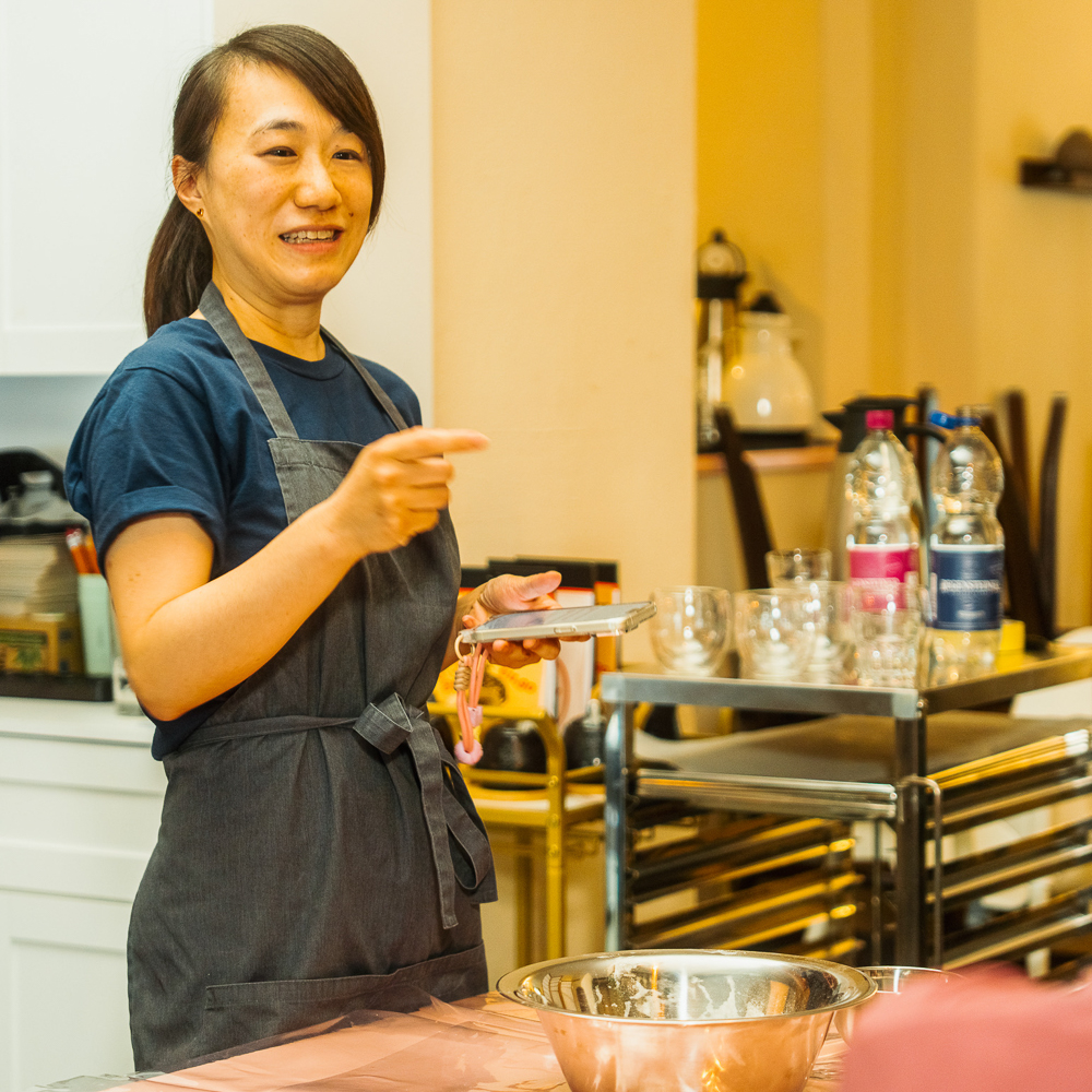 I am Candice, your dumpling instructor!