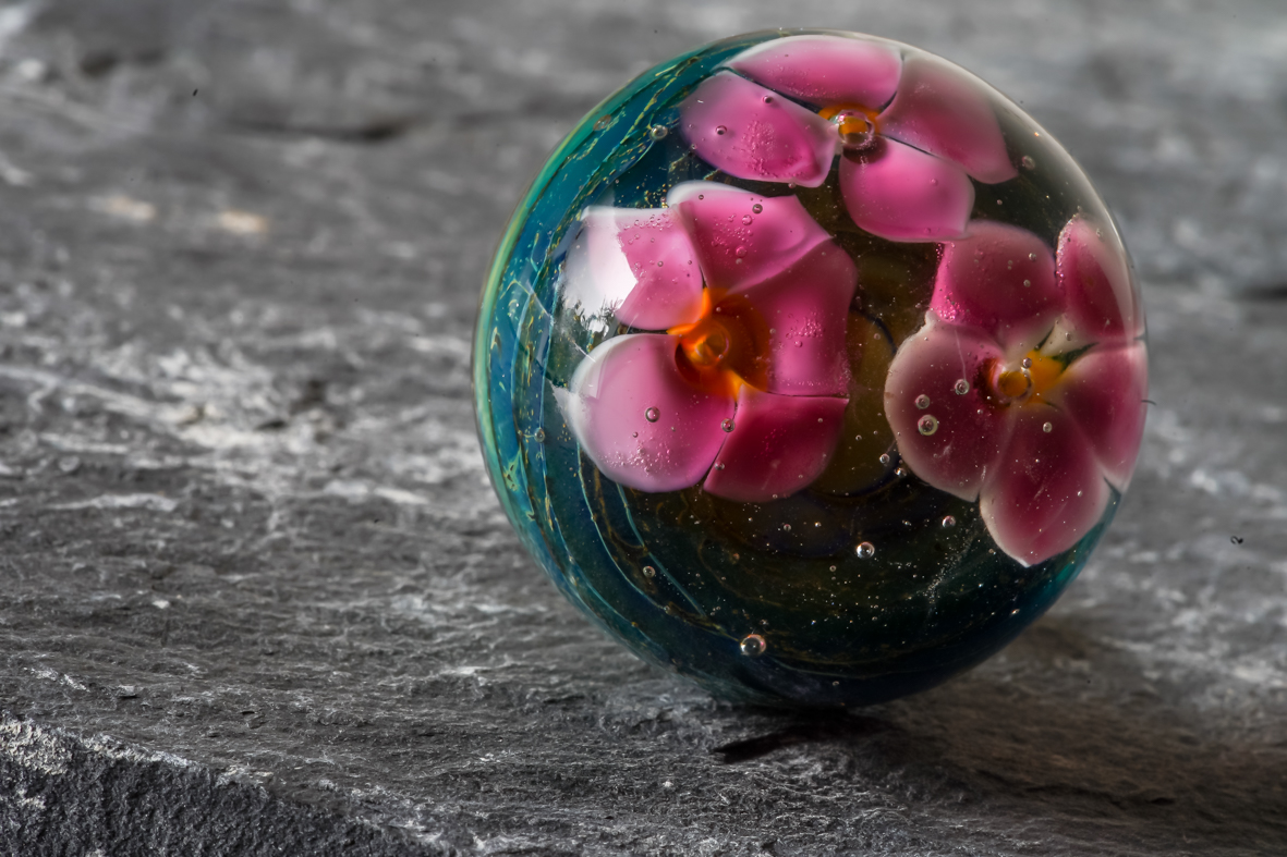 Blumen n der Perle