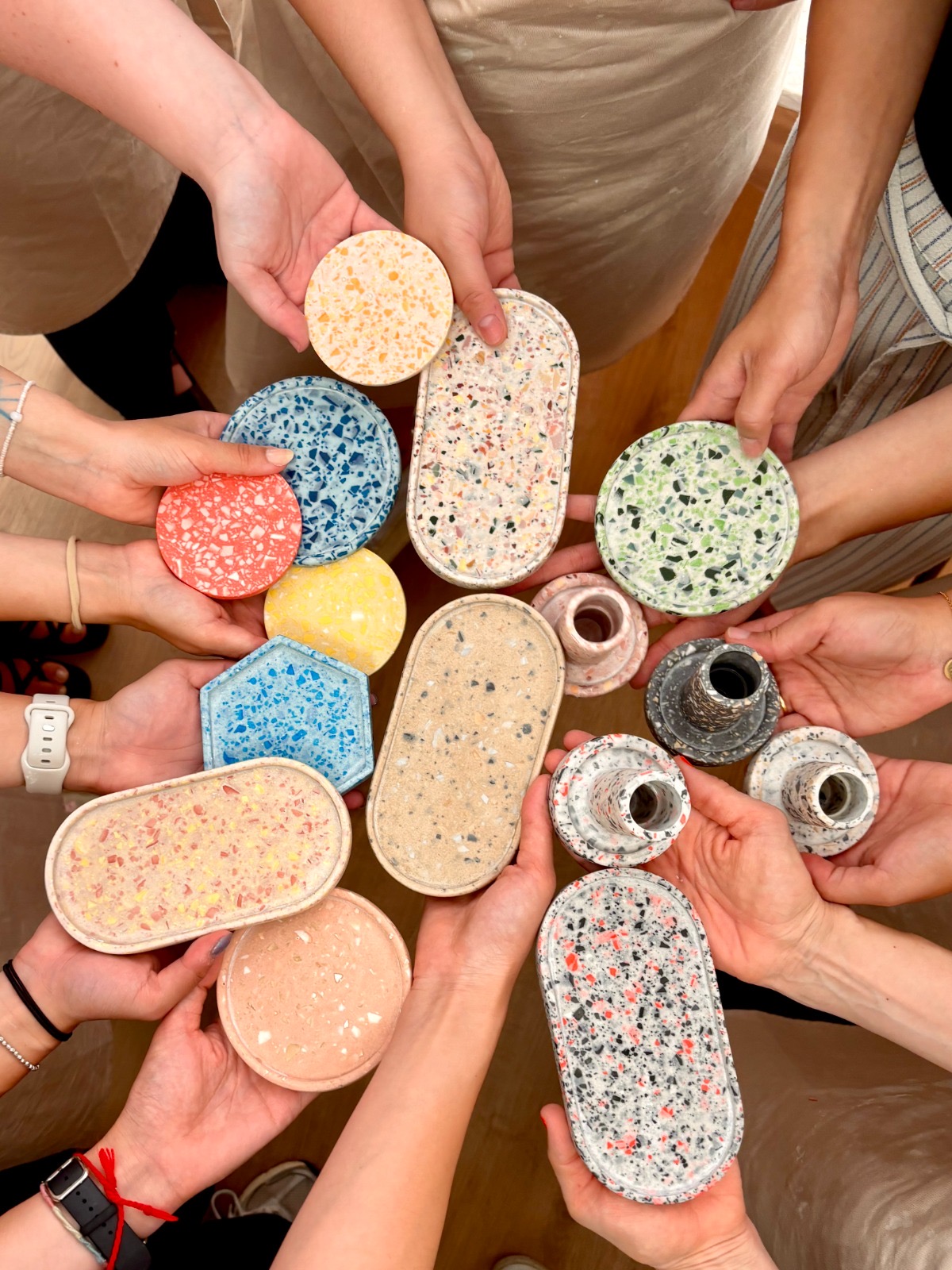 Jesmonite Terrazzo in Cologne - cast your own Homewares | konfetti