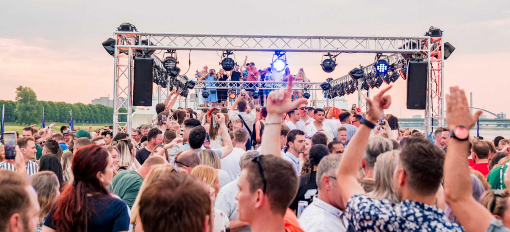 Stage on a boat