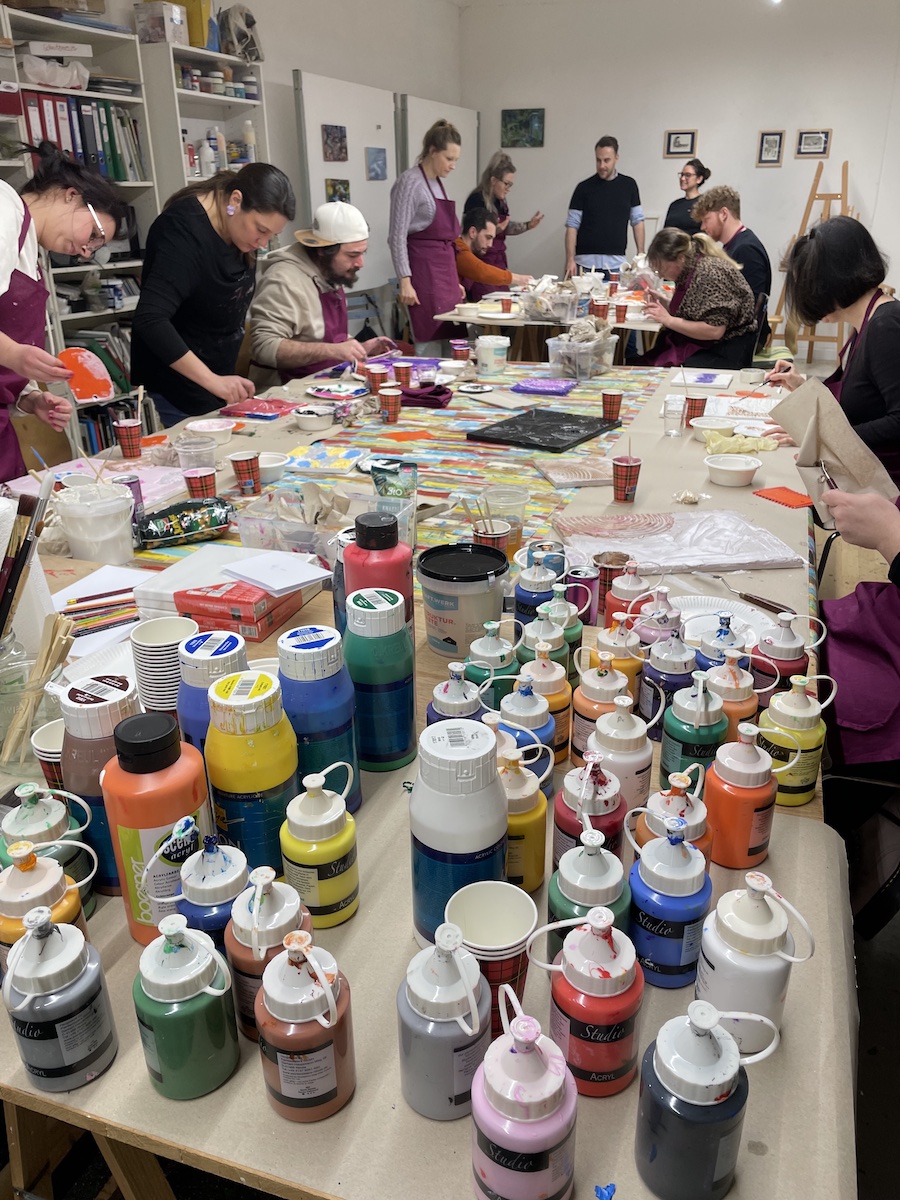Struktur Art Workshop in Düsseldorf
